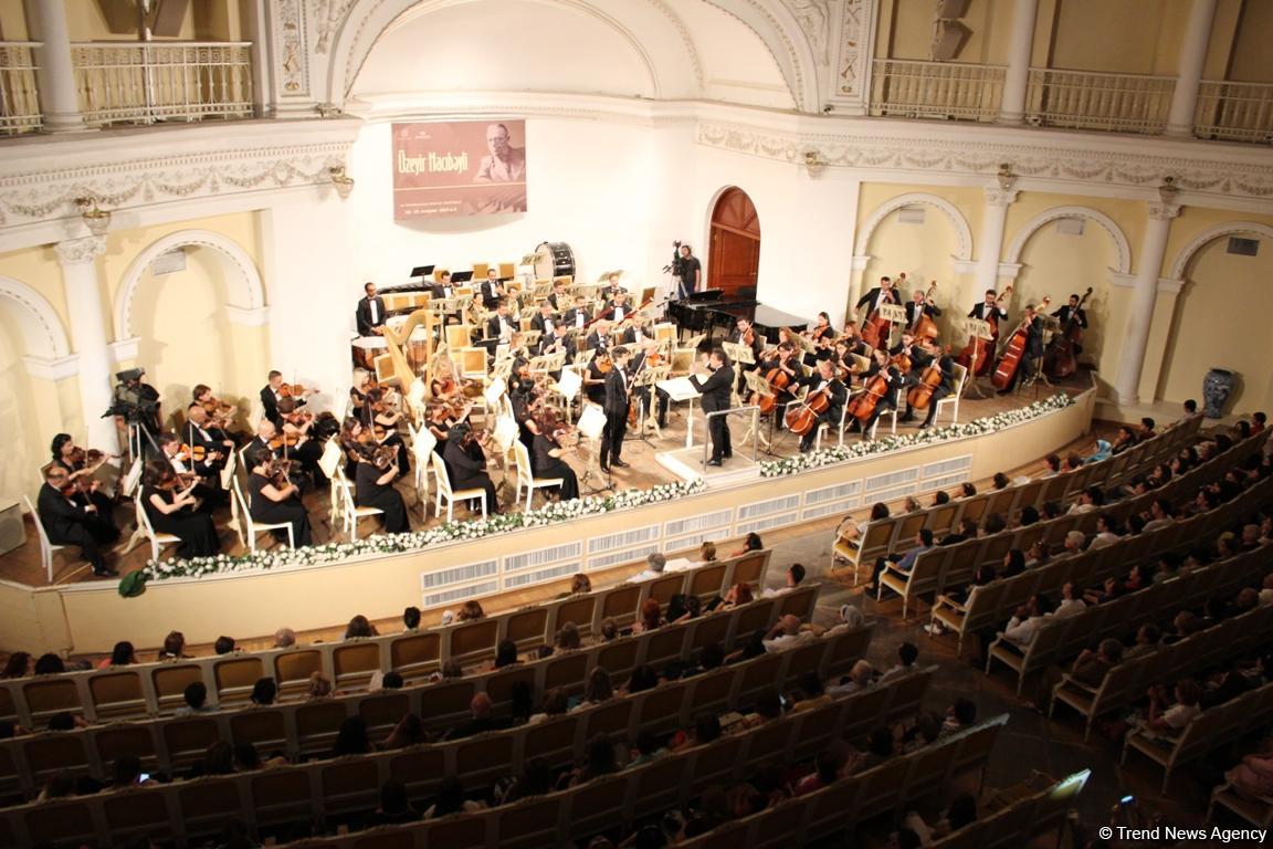 Потрясающий концерт: торжественное открытие IX Международного музыкального фестиваля Узеира Гаджибейли в Баку (ФОТО)