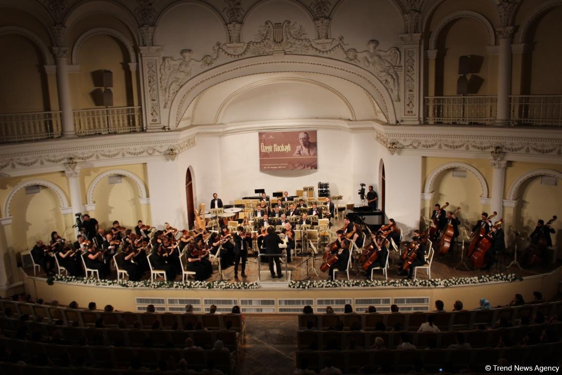 Потрясающий концерт: торжественное открытие IX Международного музыкального фестиваля Узеира Гаджибейли в Баку (ФОТО)