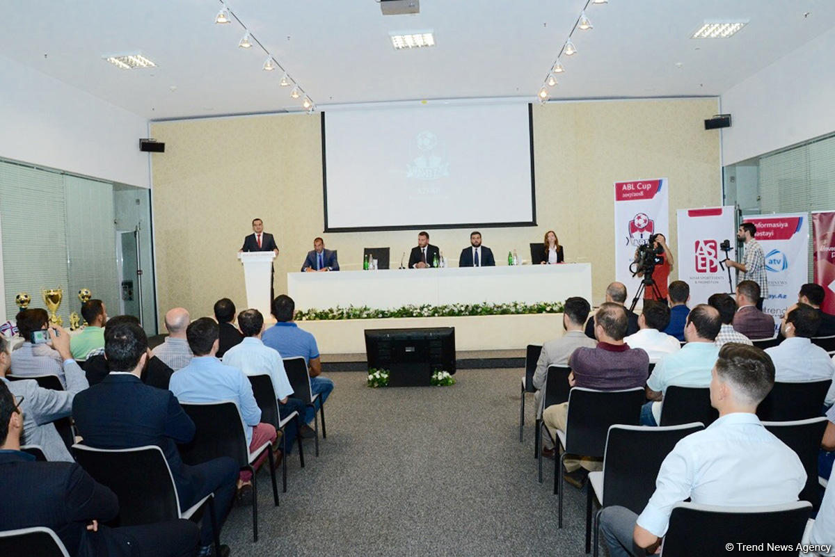 Bakıda AZFAR Business League-ABL Cup 2017/18 çempionatının təqdimatı keçirilib (FOTO/VİDEO)