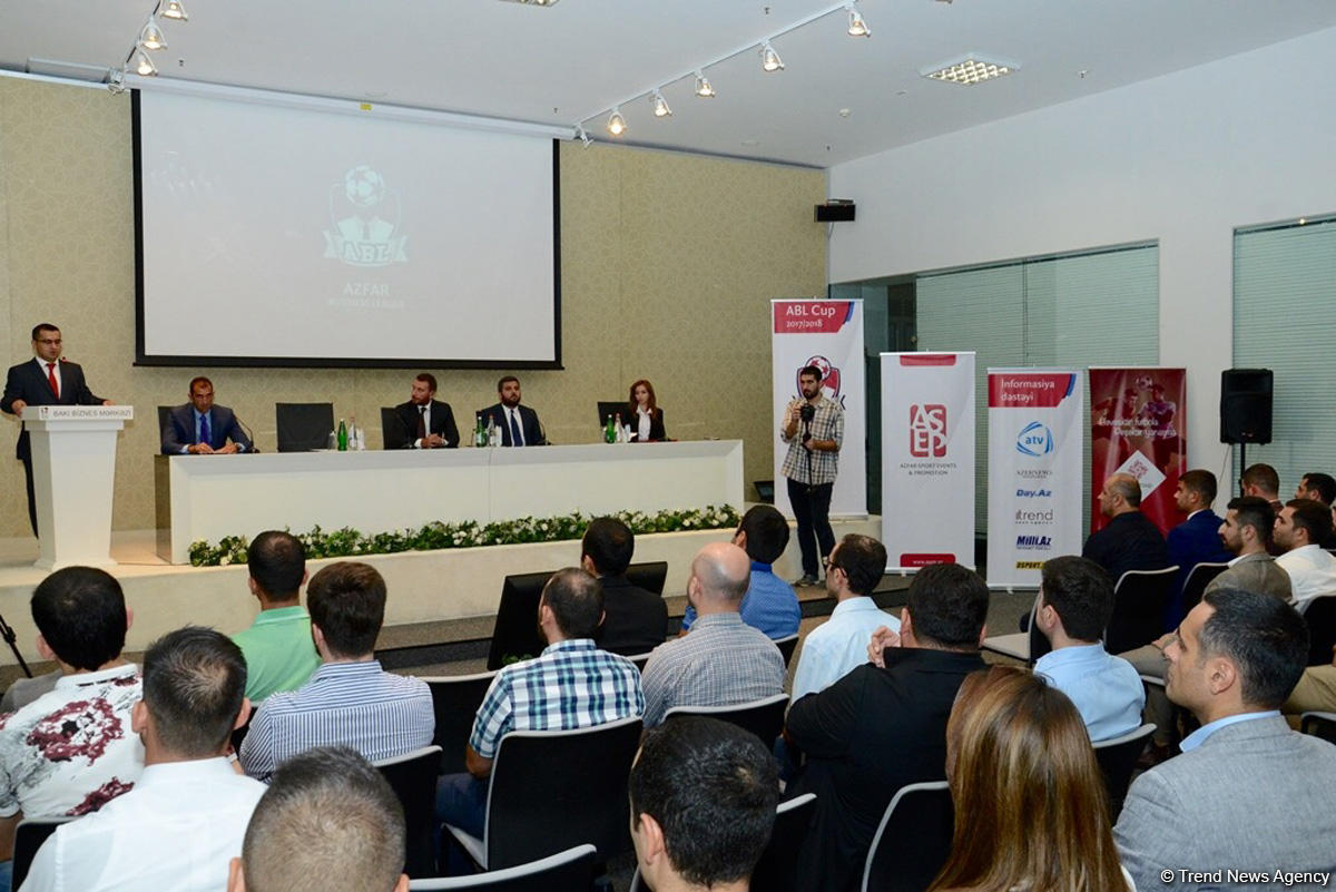 В Баку прошла презентация грандиозного  чемпионата AZFAR Business League - ABL Cup 2017/18 (ФОТО/ВИДЕО)