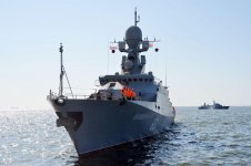 Военные корабли Каспийской флотилии ВМФ России прибыли в Баку (ФОТО, ВИДЕО)