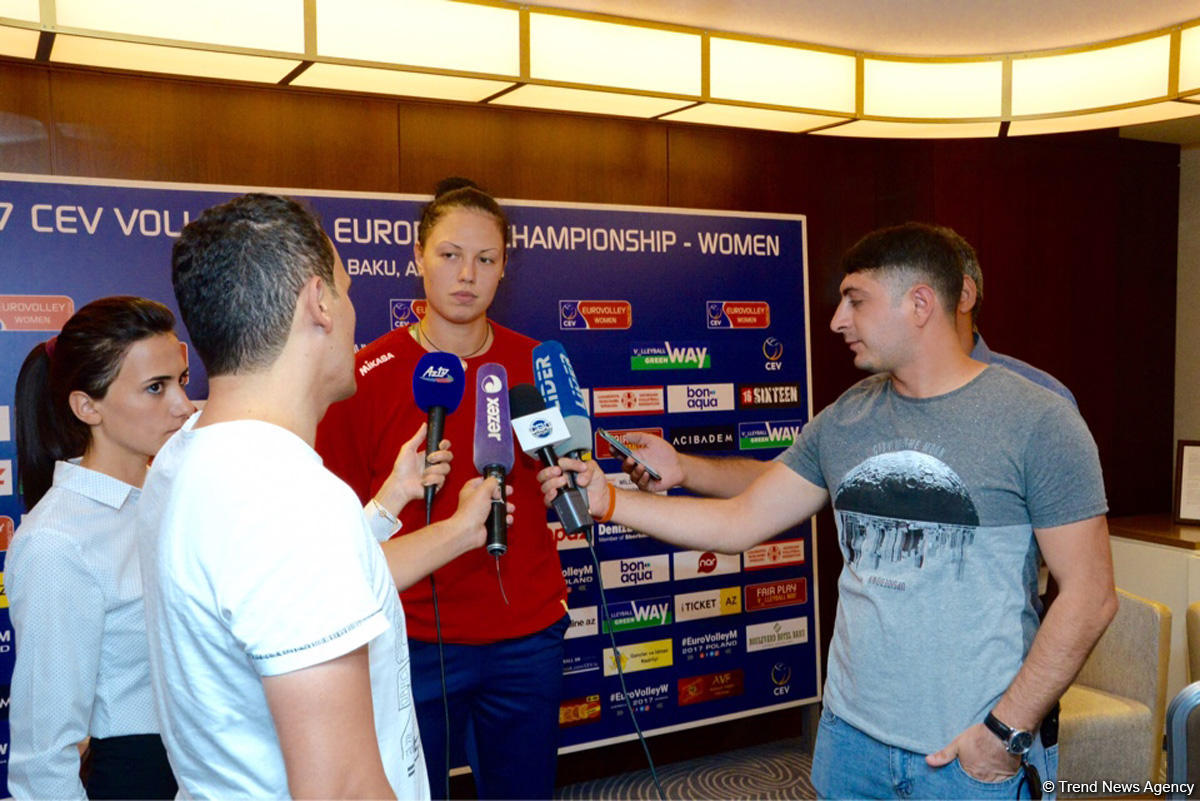Azerbaijan volleyball team a favorite at European Championship: Bayramova