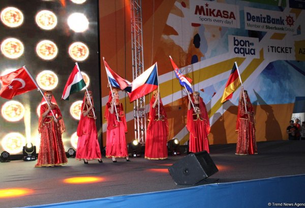 В Баку состоялась церемония  открытия Чемпионата Европы по волейболу  (ФОТО, ВИДЕО)