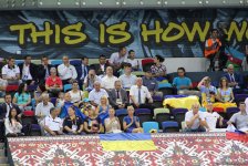 Украина была близка к сенсации в матче открытия Евро-2017 по волейболу в Баку (ФОТО)
