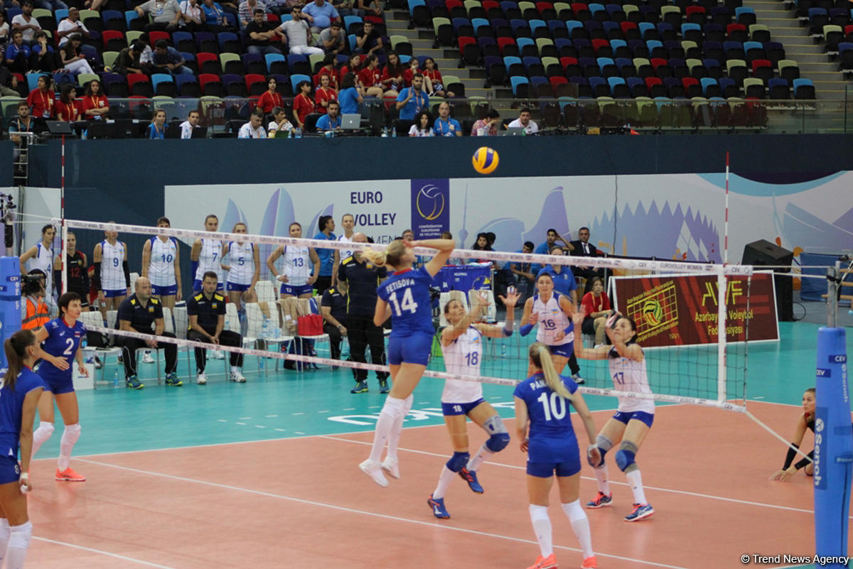 Украина была близка к сенсации в матче открытия Евро-2017 по волейболу в Баку (ФОТО)