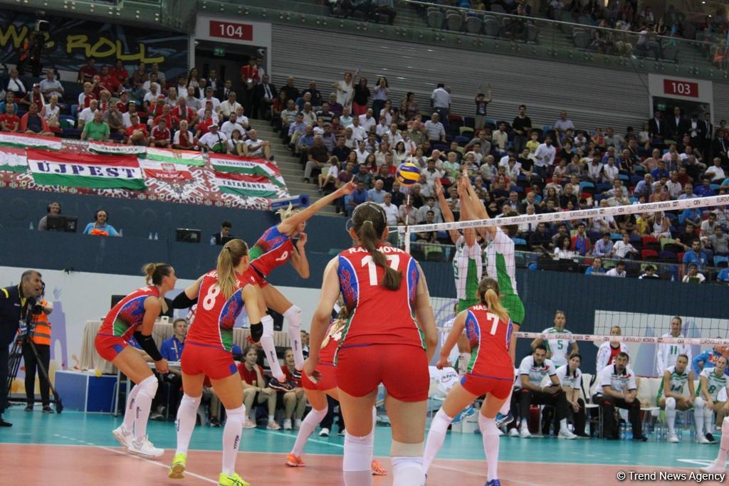 Сегодня на Евро-2017 волейбольная сборная Азербайджана сыграет в 1/4 финала с командой Германии