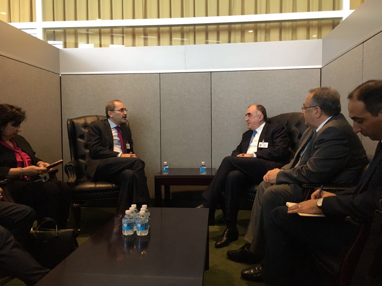 Azerbaijani, Jordanian FMs mull co-op prospects as part of UN General Assembly session