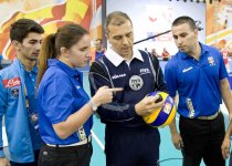 Bakıda keçirilən voleybol üzrə Avropa çempionatının ikinci günü FOTOLARDA