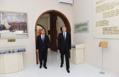 Президент Ильхам Алиев принял участие в открытии Музея Флага в Сальяне (ФОТО)
