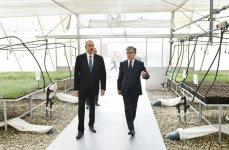 President Ilham Aliyev visits seawater desalination complex in Salyan (PHOTO)