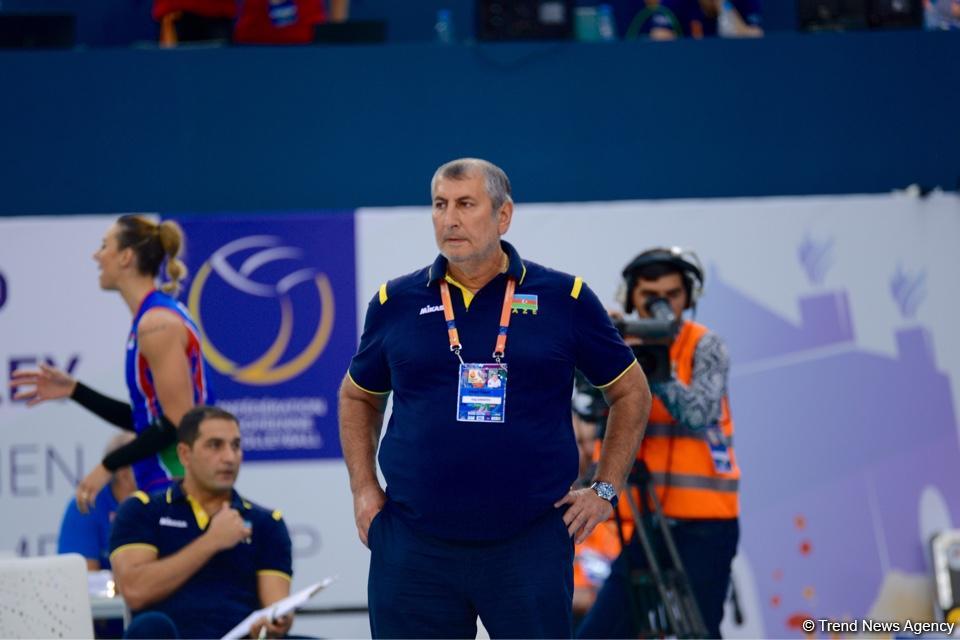Azerbaijan’s national volleyball team faces Poland squad (PHOTO)