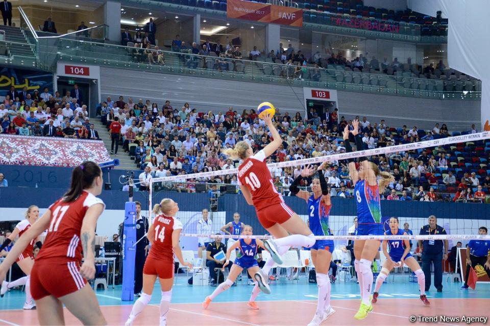 Азербайджанские волейболистки провели игру против сборной Польши (ФОТОРЕПОРТАЖ)