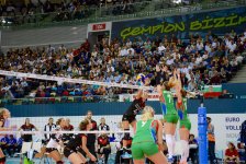 Женская сборная Азербайджана по волейболу вышла в четвертьфинал Евро-2017 (ФОТО)