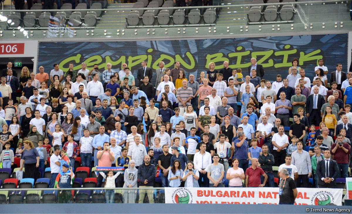 Azərbaycanın voleybol üzrə milli komandası dörddəbir finala yüksəlib (FOTO)