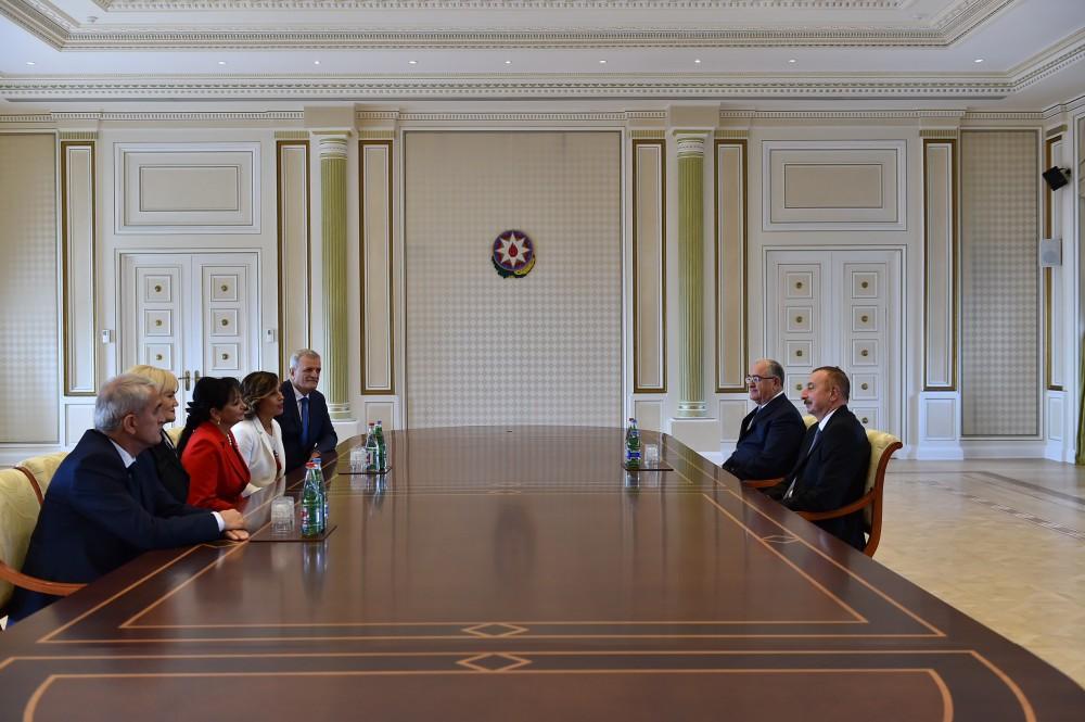 Президент Азербайджана принял председателя Верховного суда Черногории
