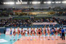 Azerbaijan’s volleyball squad defeats German team at European championship