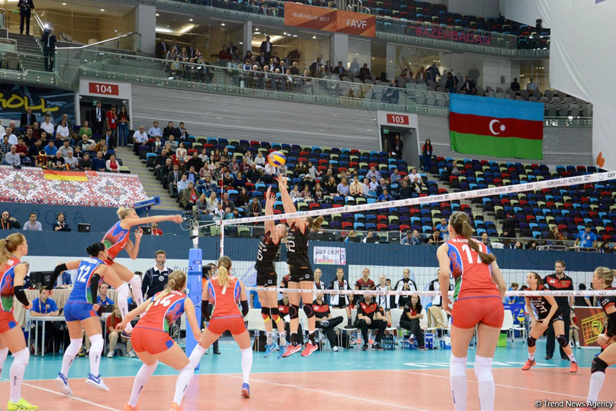 Азербайджанские волейболистки вышли в полуфинал Евро-2017 (ФОТО)