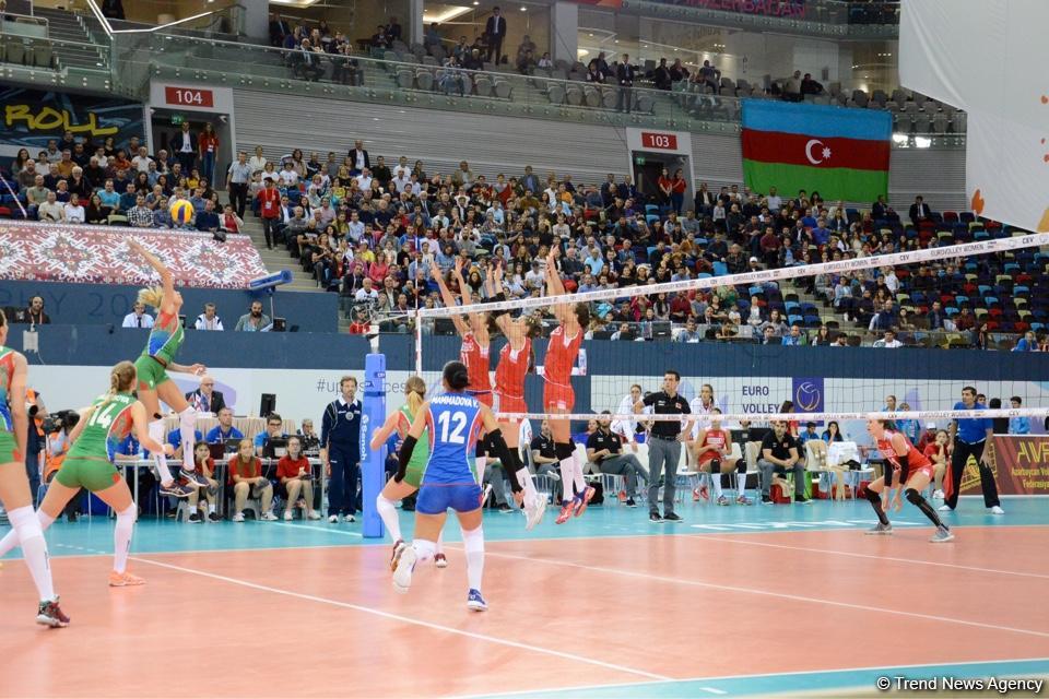 Команда Азербайджана по волейболу провела очередную игру (ФОТОРЕПОРТАЖ)