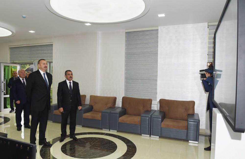 Prezident İlham Əliyev Şamaxıda içməli su təchizatı layihəsinin açılışında iştirak edib (FOTO)