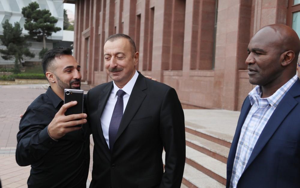 Ilham Aliyev receives participants of WBC 55th Annual Convention (PHOTO)