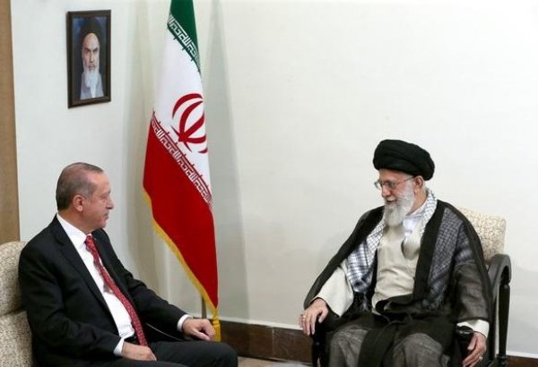 Turkish president meets with Iran's Khamenei after Tehran summit