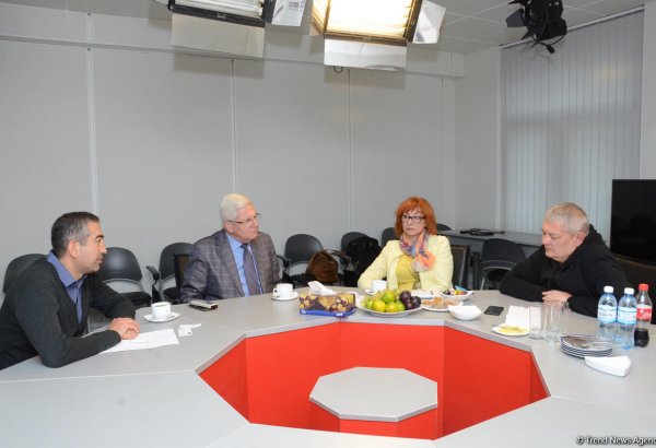 АМИ Trend  посетили литовские журналисты (ФОТО)