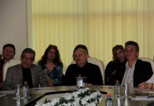 Азербайджанские актеры отметили юбилей Нодара Шашигоглу (ФОТО)