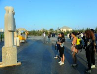 Фонд Гейдара Алиева представил работы участников II Международного симпозиума по скульптуре "Песнь в камне" (ФОТО)