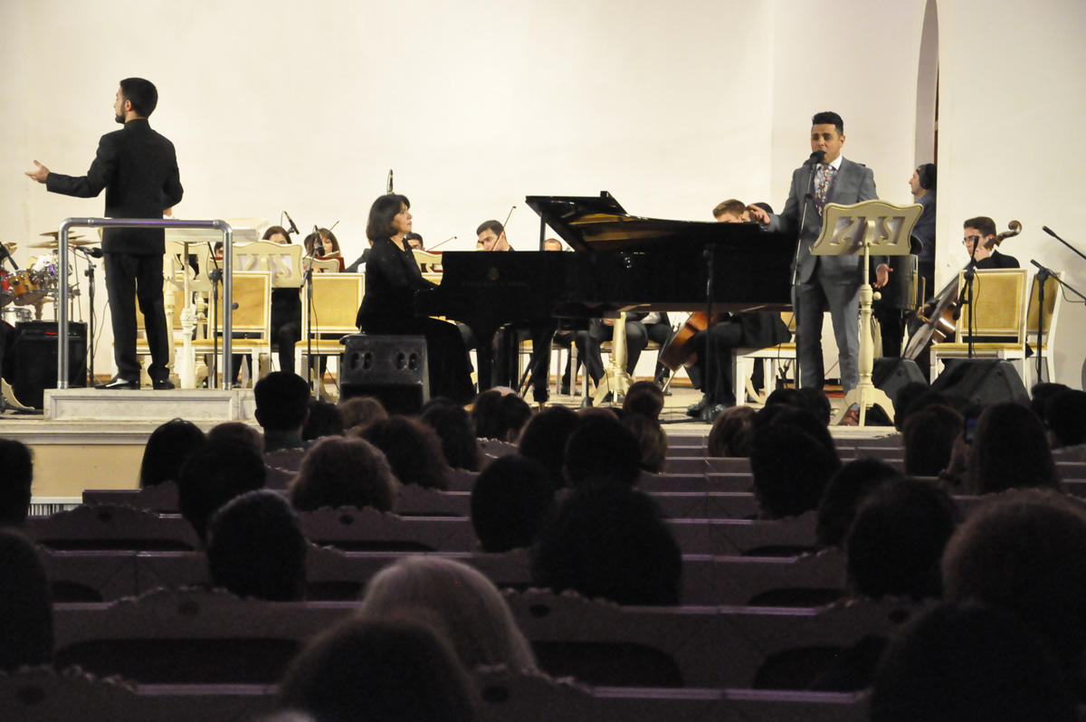 Bəstəkar-pianoçu Pikə Axundovanın müəllif konserti keçirilib (FOTO)