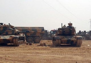Türkiyə SQ Afrində terrorçuların mövqelərini bombalayır