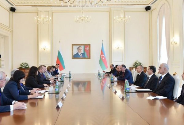 Ilham Aliyev: Bulgaria is a very close partner and friendly country for Azerbaijan