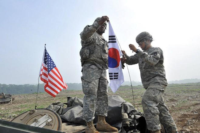 Учения США и Южной Кореи создают угрозу войны