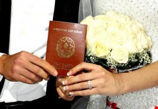 С начала 2020 г. в Азербайджане заключено 20 837 браков