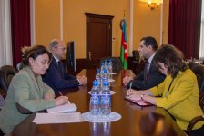 Новоназначенный министр энергетики Азербайджана встретился с послом Турции (ФОТО)