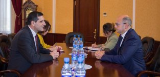 Новоназначенный министр энергетики Азербайджана встретился с послом Турции (ФОТО)
