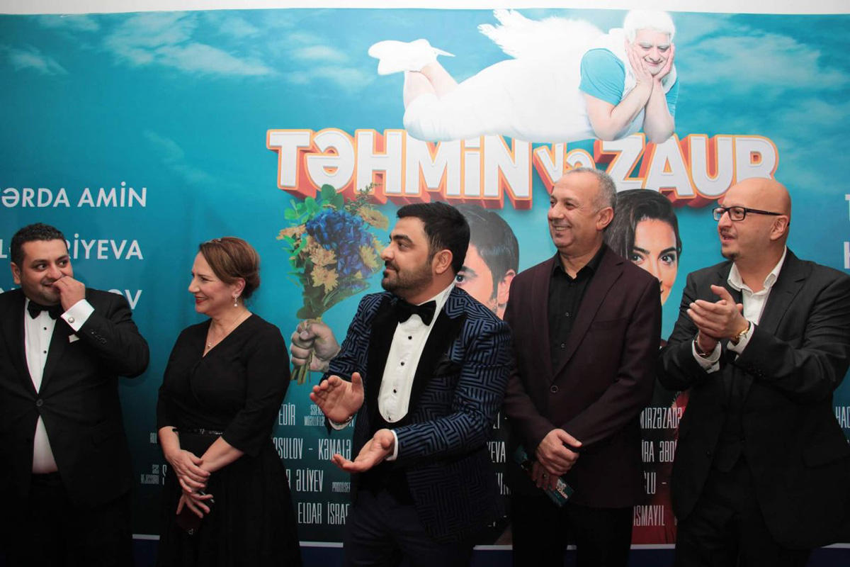 В Баку прошел гала-вечер комедийного фильма "Тахмин и Заур" (ВИДЕО, ФОТО)