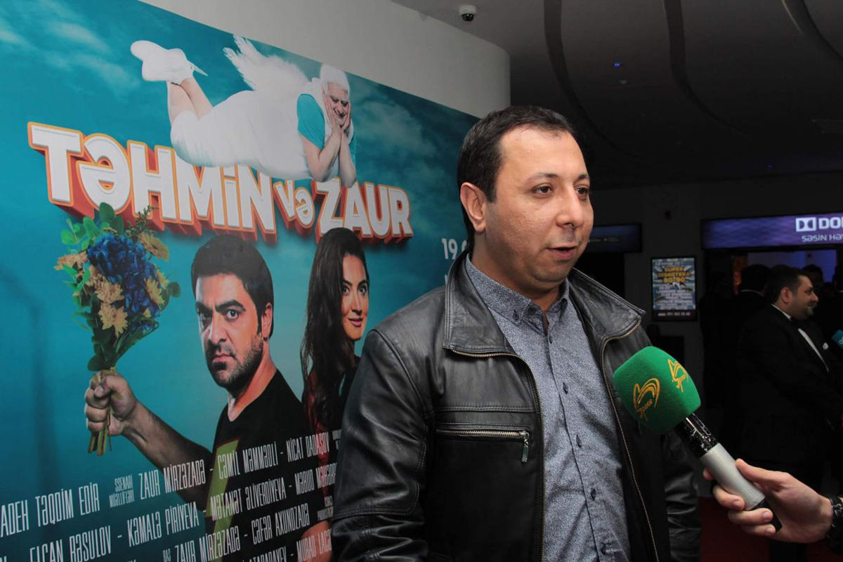 В Баку прошел гала-вечер комедийного фильма "Тахмин и Заур" (ВИДЕО, ФОТО)