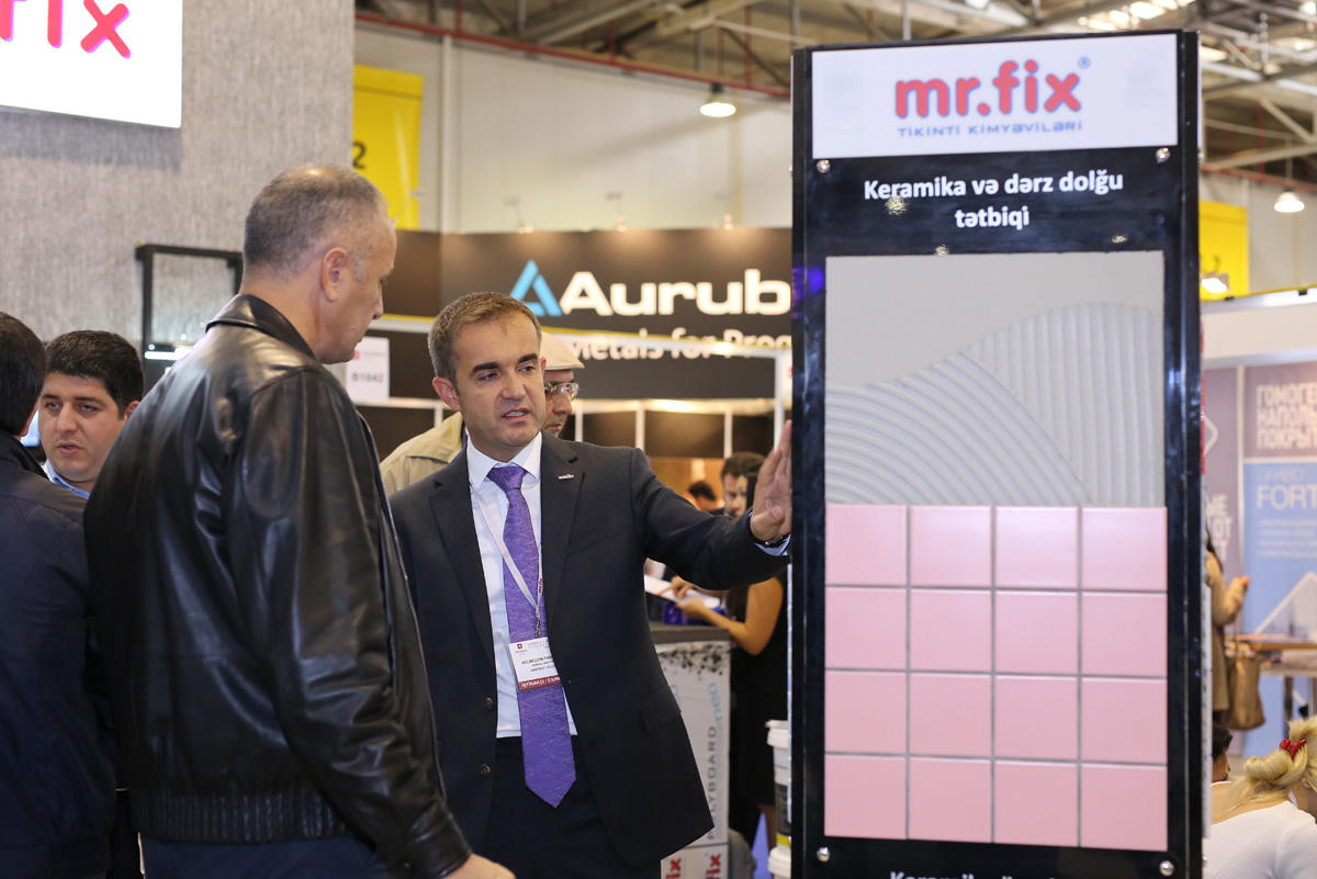 Mr.Fix презентовал новую продукцию на Международной строительной выставке в Баку (ФОТО)