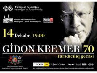 В Баку отметят 70-летие выдающегося скрипача и музыкального деятеля современности Гидона Кремера