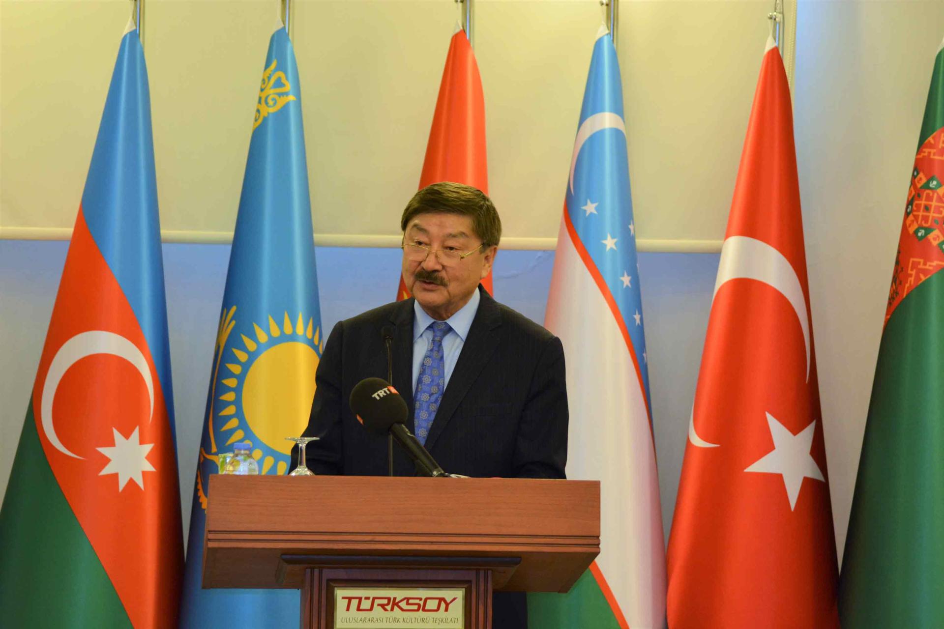 Nabi Avcı'ya Kazakistan Bağımsızlık Madalyası Takdim edildi (Fotoğraf)