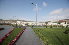 Президент Ильхам Алиев ознакомился с новым парком спорта и отдыха в Баку (ФОТО)