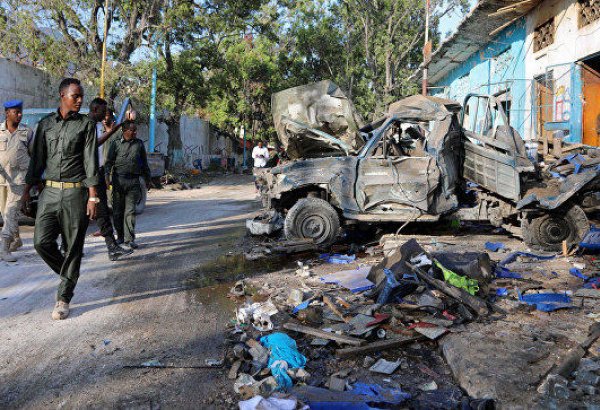 Suicide car bombing kills seven in central Somalia