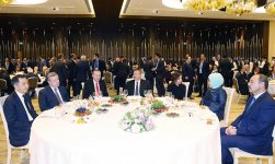 Official reception hosted in Baku in honor of participants of BTK inauguration ceremony (PHOTO)