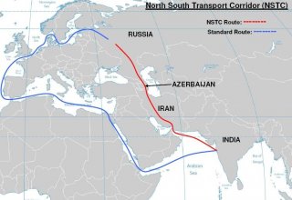 Uzbekistan supports dev't of North-South Corridor, Mirziyoyev says
