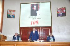 BDU-da Qoşqar Əliyevin 100 illik yubileyi qeyd edilib (FOTO)