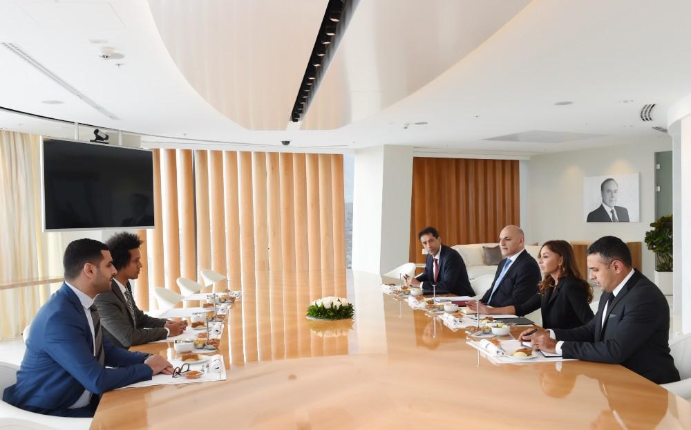 Первый вице-президент Мехрибан Алиева встретилась с членами группы дружбы Франция-Азербайджан Национальной ассамблеи (ФОТО)