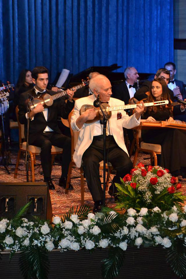Прославленный тарист, народный артист Азербайджана Рамиз Гулиев отмечает юбилей (ФОТО)
