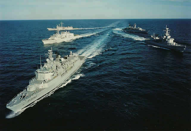 США развернули на Балтике группировку из пяти военных кораблей