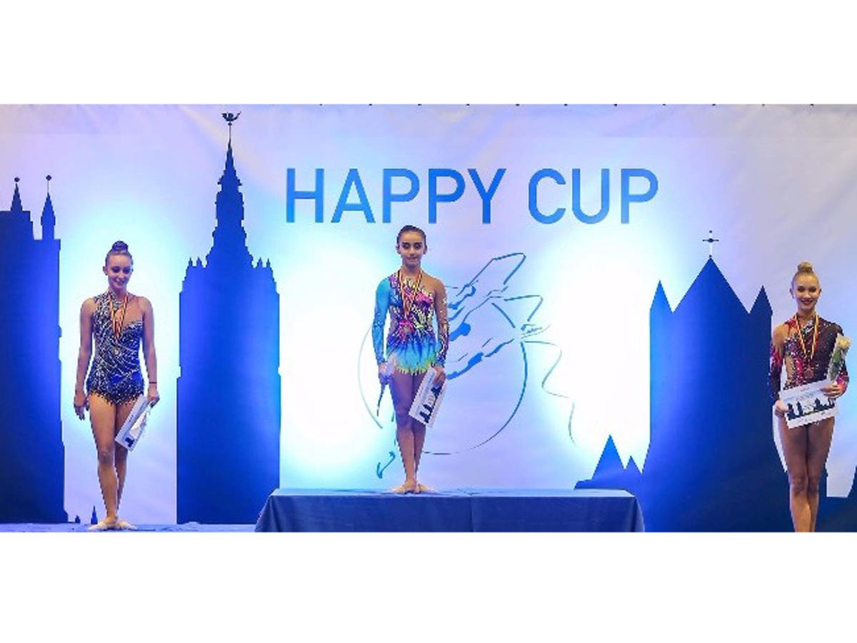 Сборная Азербайджана по художественной гимнастике завоевала четыре "золота" и "серебро" в Бельгии