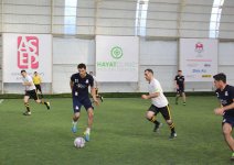 Футбольные страсти  AZFAR Business League - голы, желтые и красные карточки (ВИДЕО, ФОТО)